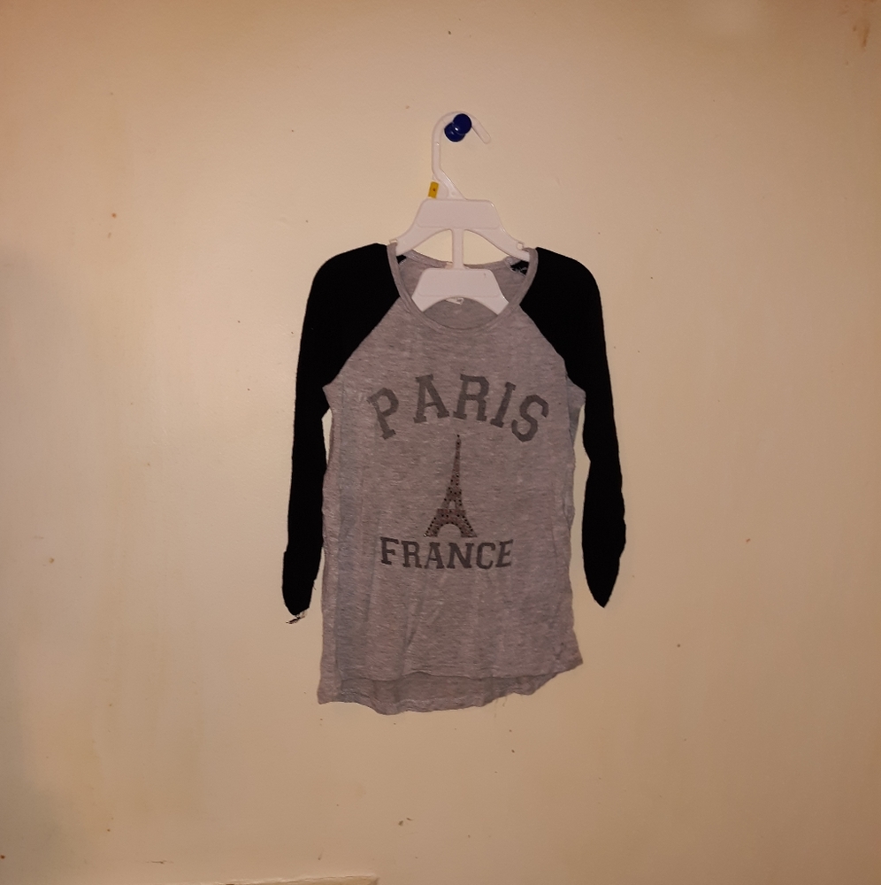 Different sizes little girls shirts